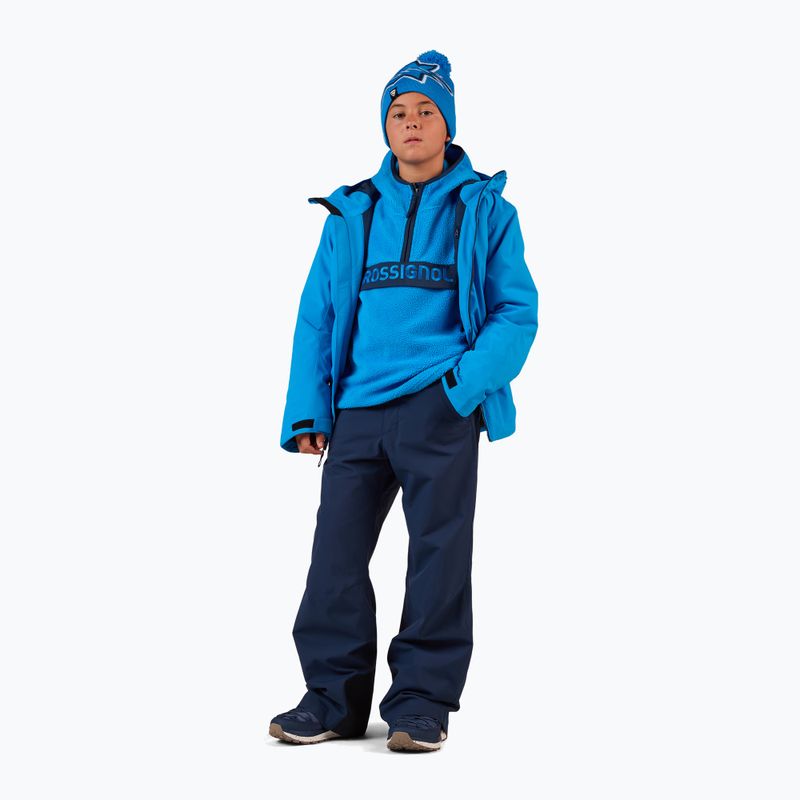 Detská mikina Rossignol Alltrack Anorak Fleece blazing blue 2
