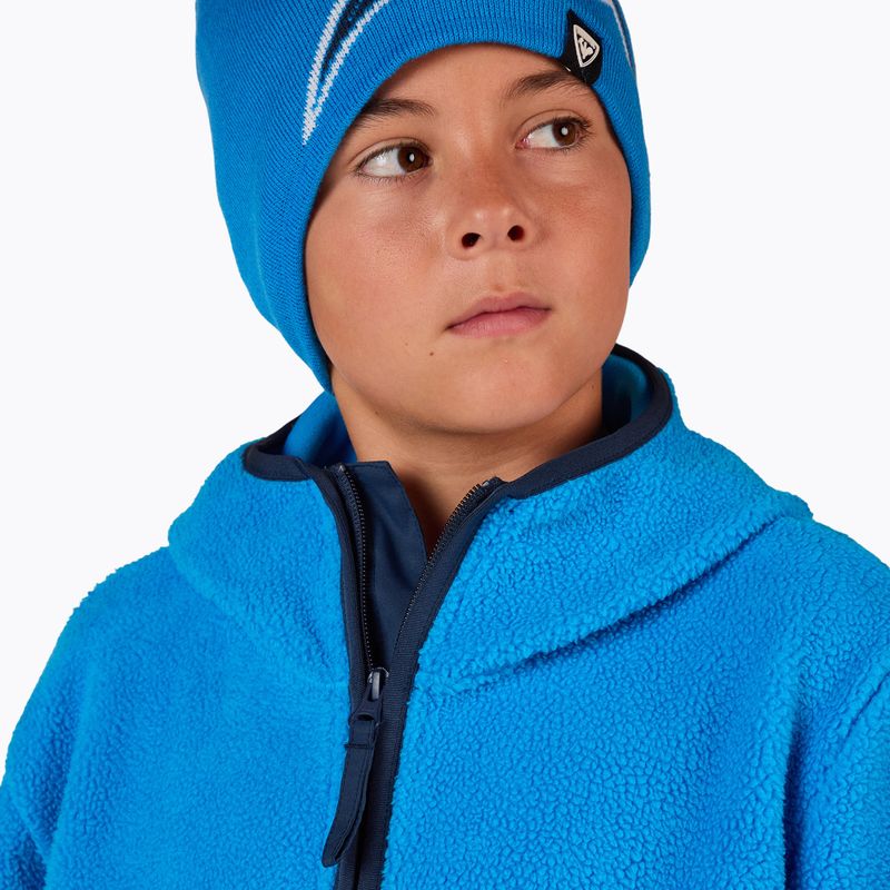 Detská mikina Rossignol Alltrack Anorak Fleece blazing blue 6