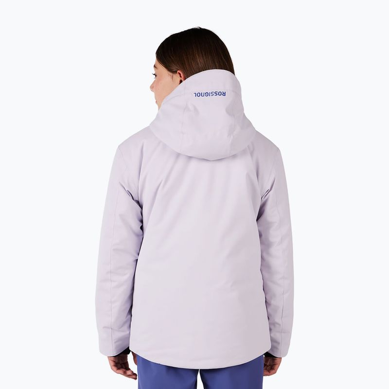 Detská lyžiarska bunda Rossignol Strawpile Jr galactic lilac 3