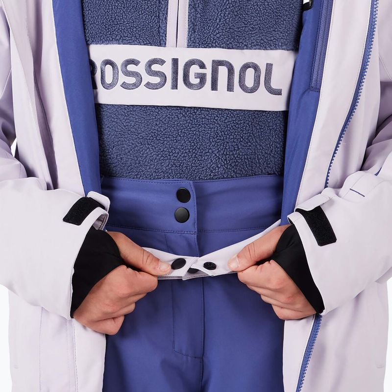 Detská lyžiarska bunda Rossignol Strawpile Jr galactic lilac 11