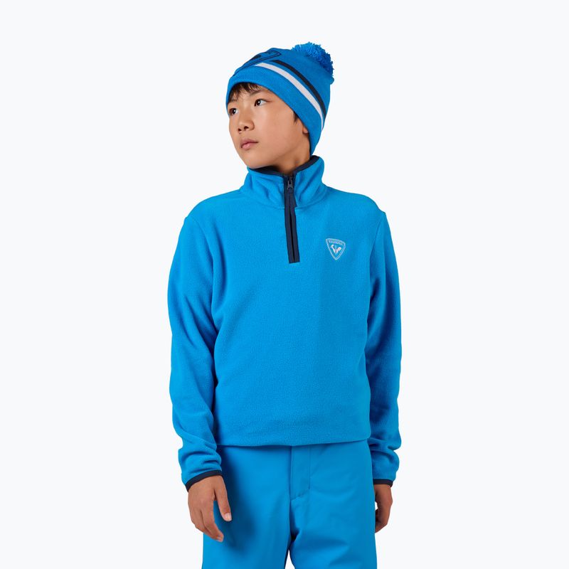 Detská fleecová mikina Rossignol Jr Strawpile Fleece Fz blazing blue 2