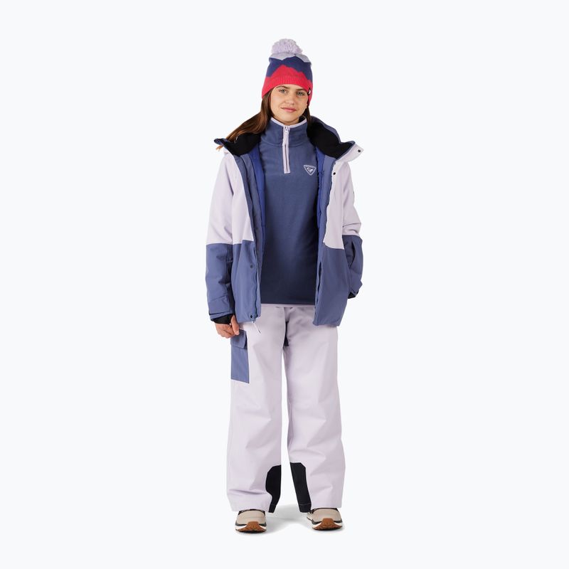Detská fleecová mikina Rossignol Jr Strawpile Fleece Fz true night blue 3