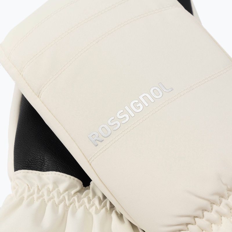 Dámske lyžiarske rukavice Rossignol Perfy M nature white 2