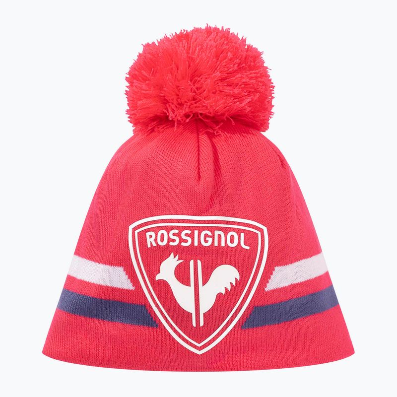 Detská zimná čiapka Rossignol Jr Rooster tea rose