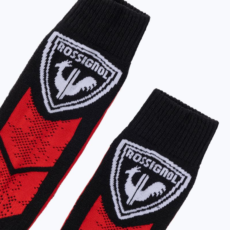 Detské lyžiarske ponožky Rossignol Jr Thermotech sports red 2
