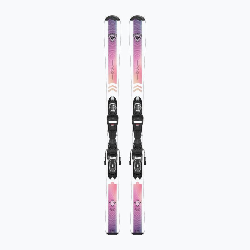 Detské zjazdové lyže Rossignol Diva Jr 130-150 + viazanie Xpress 7 GW