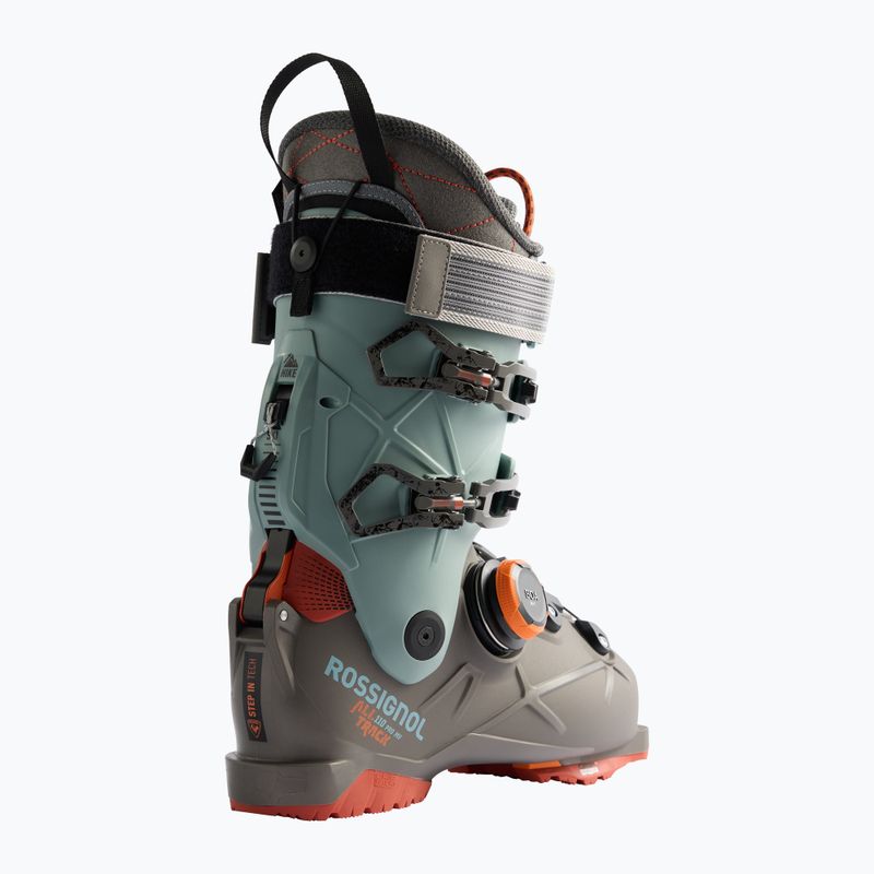 Pánske lyžiarske topánky Rossignol Alltrack 110 PRO MV BOA GW bronze/aqua blue 2