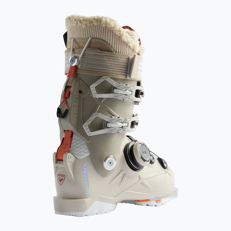 Dámske lyžiarske topánky Rossignol Alltrack 90 PRO BOA W beige/mastic 2