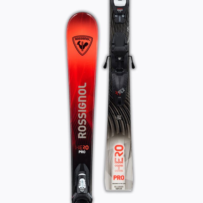 Detské zjazdové lyže + viazanie Rossignol Hero Multi-Event Pro 110-130 Kid-X + Kid 4 GW 4