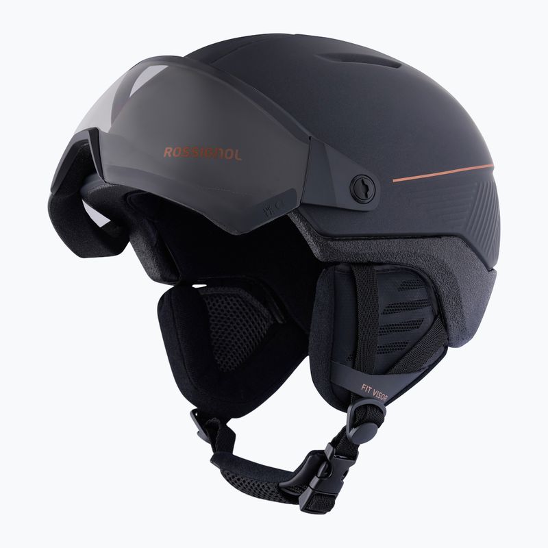 Lyžiarska prilba Rossignol Fit Visor Impacts Photo black 3