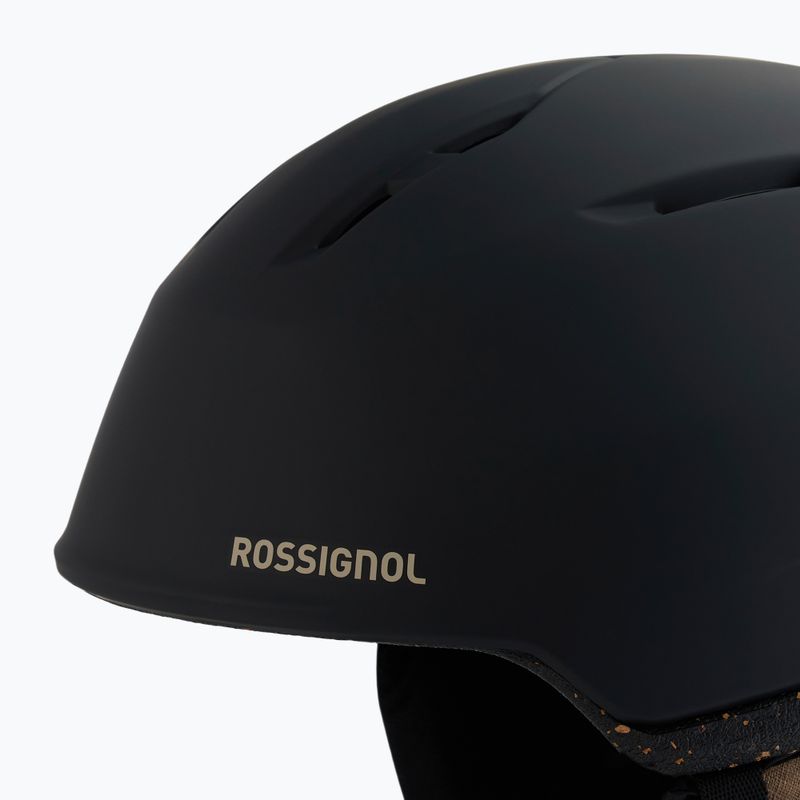 Lyžiarska prilba Rossignol Fit Impacts black/brown 5