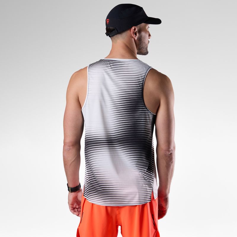 Pánske bežecké tričko Rossignol Sapa Ultra Tank black line fogg 4