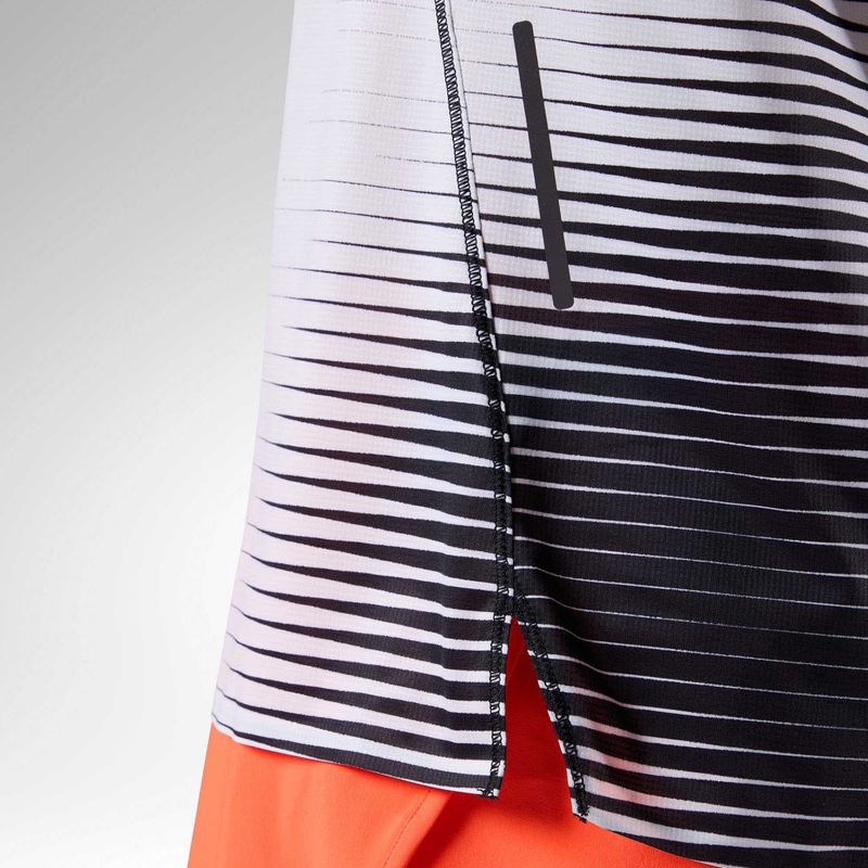 Pánske bežecké tričko Rossignol Sapa Ultra Tee black line fogg 7