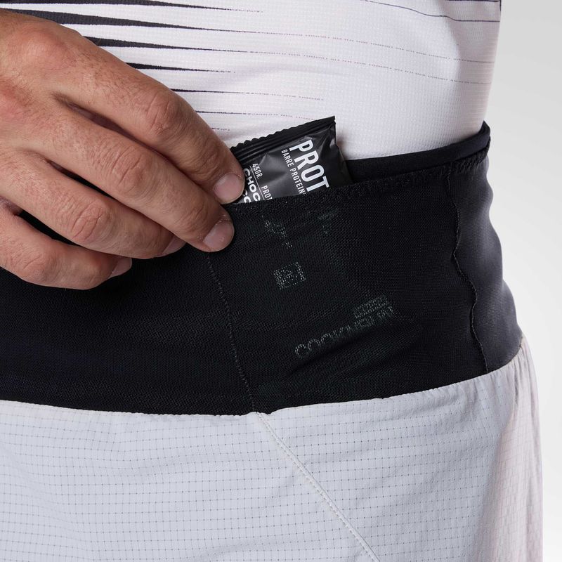 Bežecké šortky Rossignol Sapa 2IN1 7 "light grey" 6