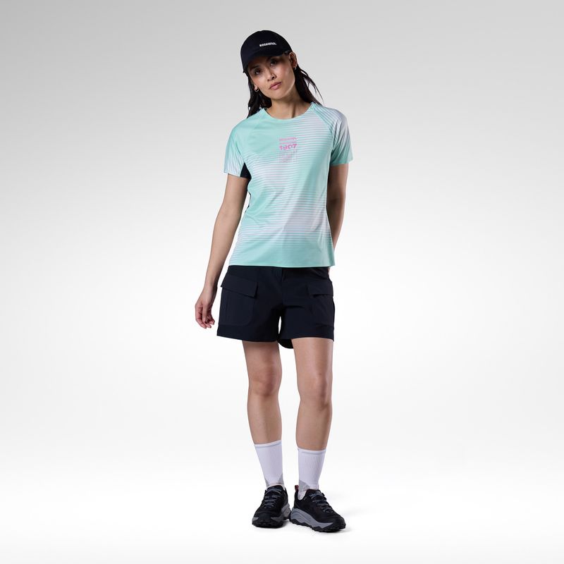Dámske bežecké tričko Rossignol Sapa Ultra Tee white line fogg 3