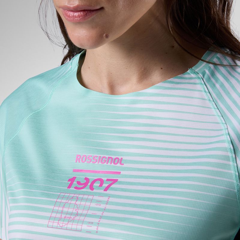 Dámske bežecké tričko Rossignol Sapa Ultra Tee white line fogg 6