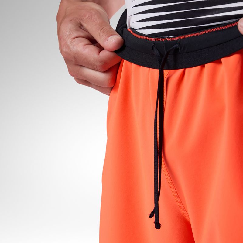 Pánske bežecké šortky Rossignol Sapa 5" neon red 5