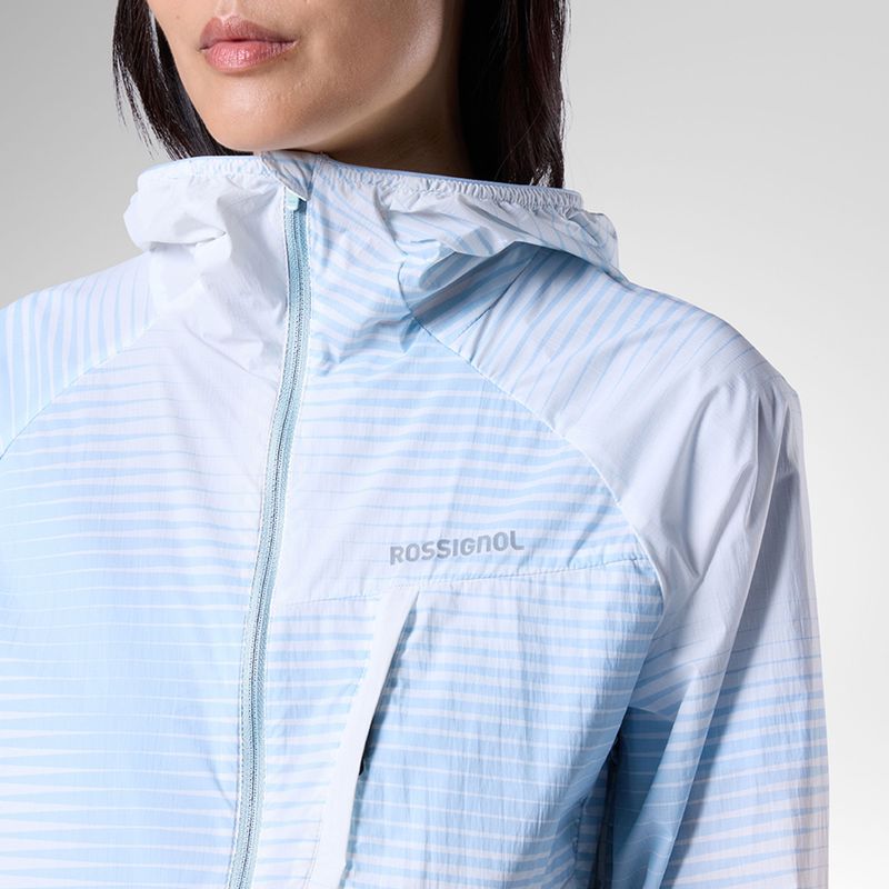 Dámska bežecká bunda Rossignol Sidelhorn PKB aura blue line fogg 6