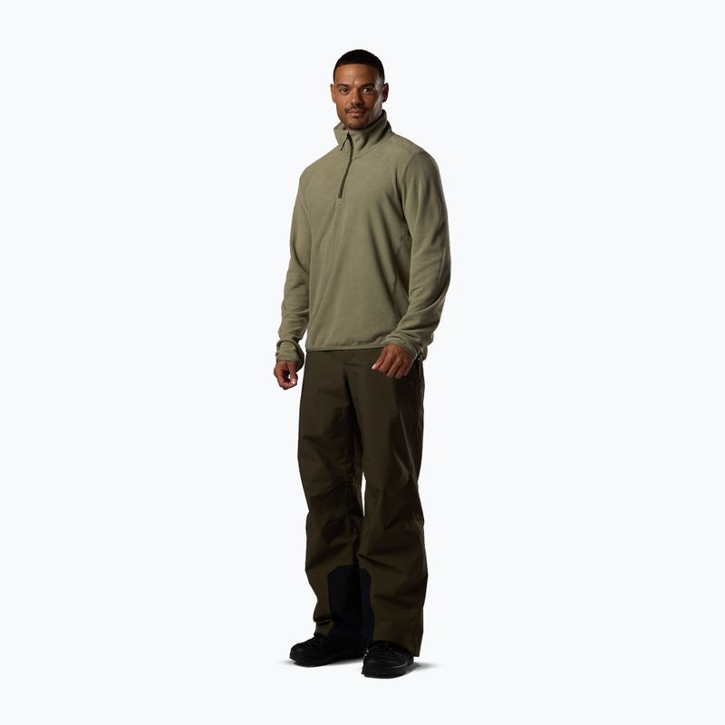 Pánska fleecová mikina Rossignol Quarter Zip Fleece vetiver 2