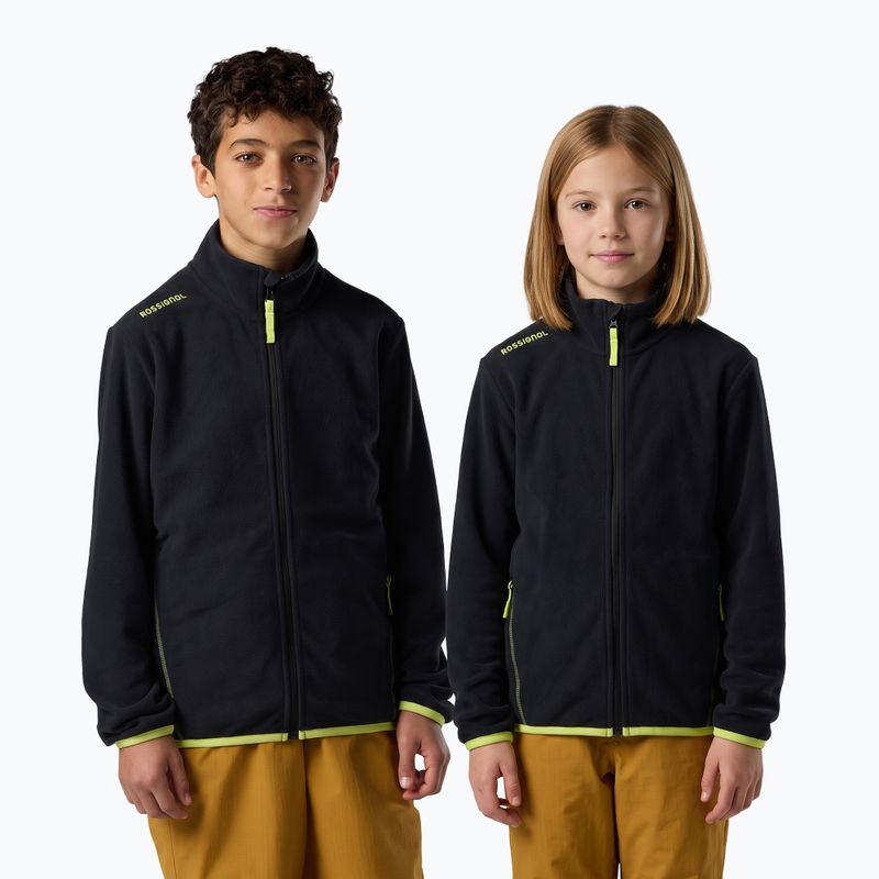 Detská fleecová mikina Rossignol Polar Fleece black