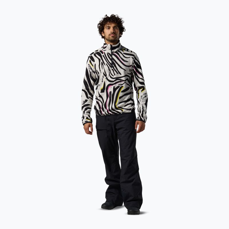 Pánska fleecová mikina Rossignol Quarter Zip Fleece savage black 2