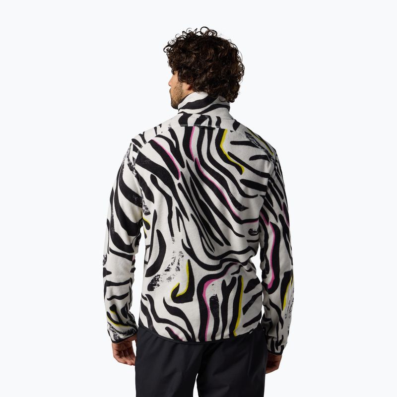 Pánska fleecová mikina Rossignol Quarter Zip Fleece savage black 3