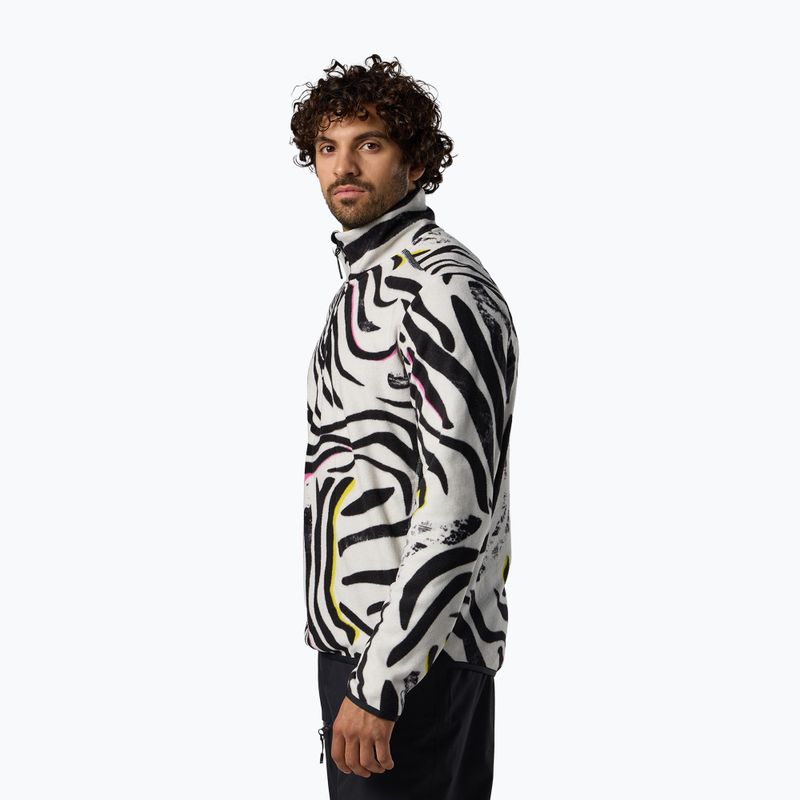 Pánska fleecová mikina Rossignol Quarter Zip Fleece savage black 4