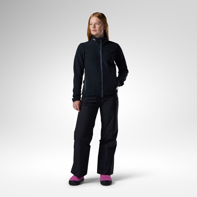 Dámska lyžiarska fleecová mikina Rossignol Polar Fleece black 2