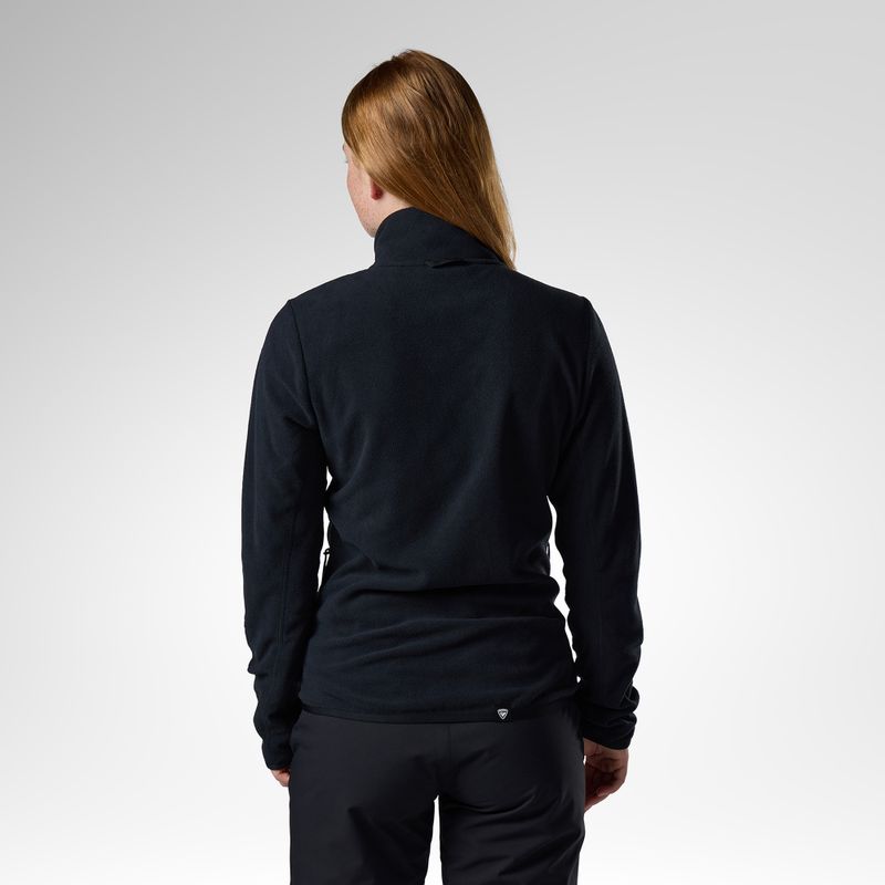 Dámska lyžiarska fleecová mikina Rossignol Polar Fleece black 3