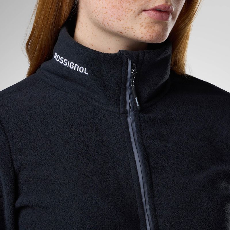 Dámska lyžiarska fleecová mikina Rossignol Polar Fleece black 5