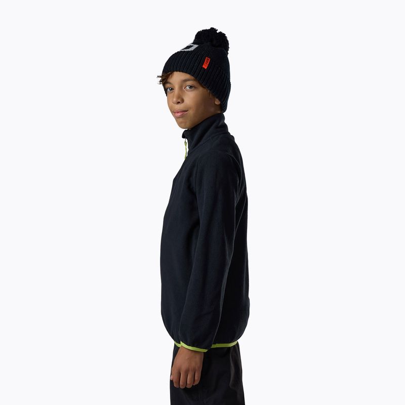 Detská fleecová mikina Rossignol Quarter Zip Polar Fleece black 5