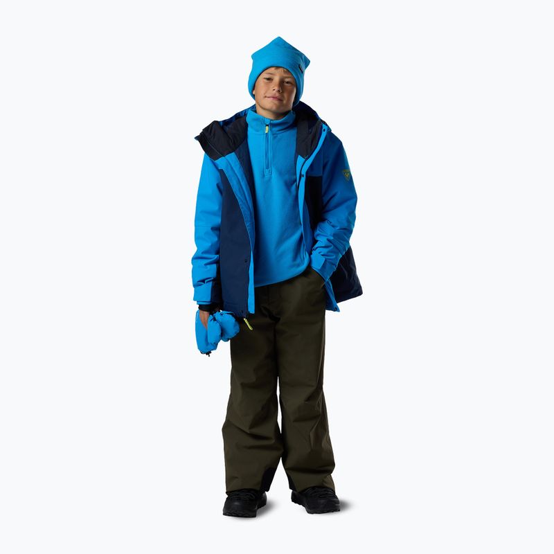 Detská fleecová mikina Rossignol Quarter Zip Polar Fleece blazing blue 3