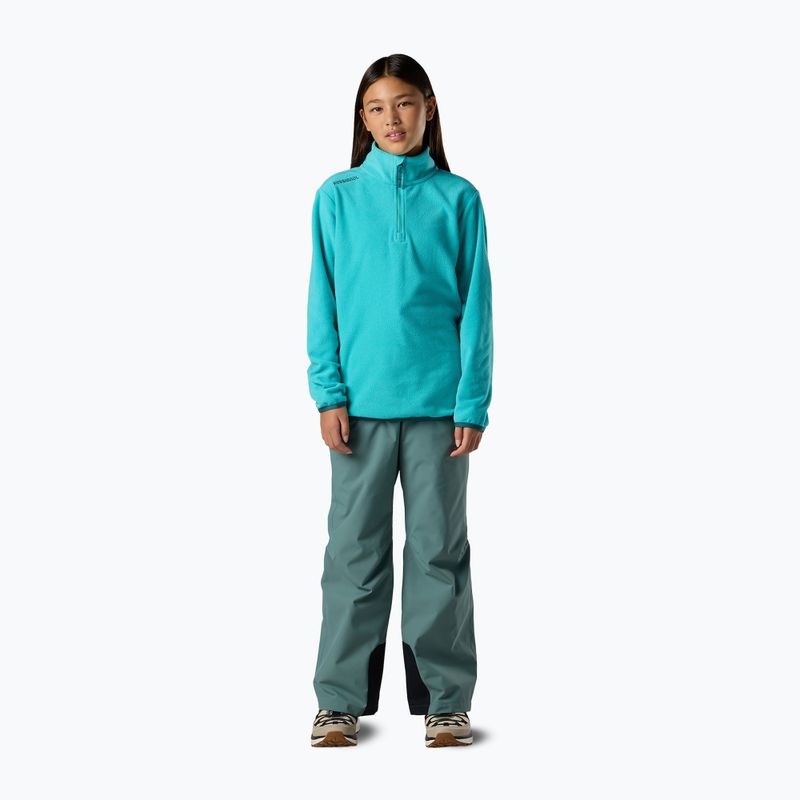 Detská fleecová mikina Rossignol Quarter Zip Polar Fleece baltic 3