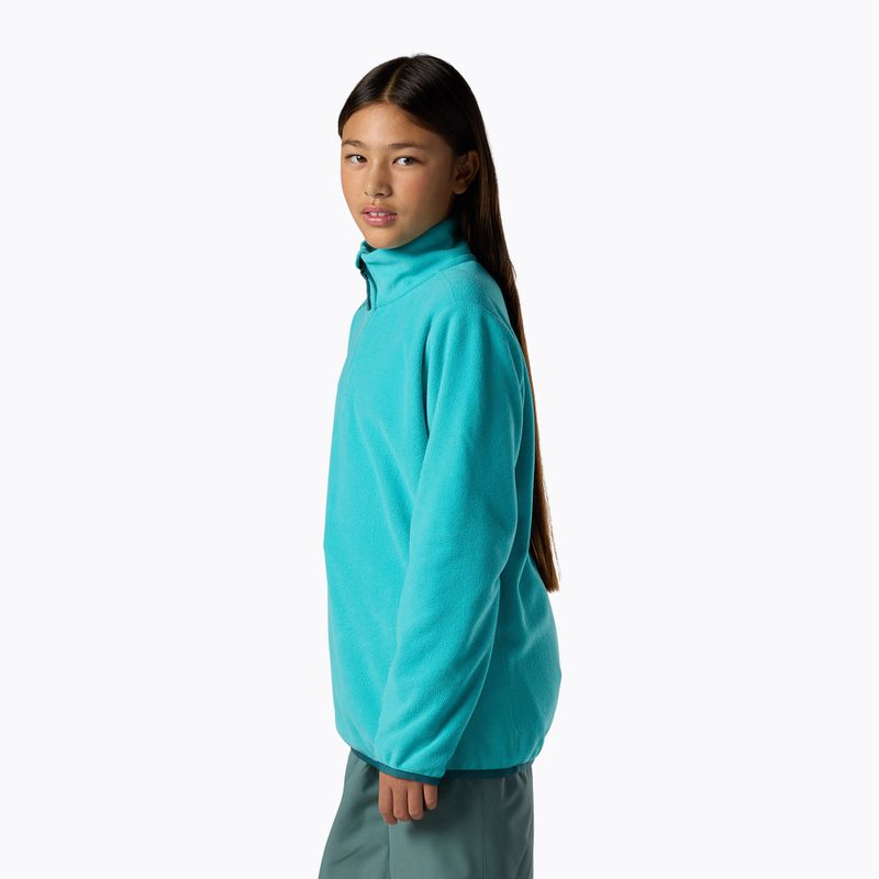 Detská fleecová mikina Rossignol Quarter Zip Polar Fleece baltic 5