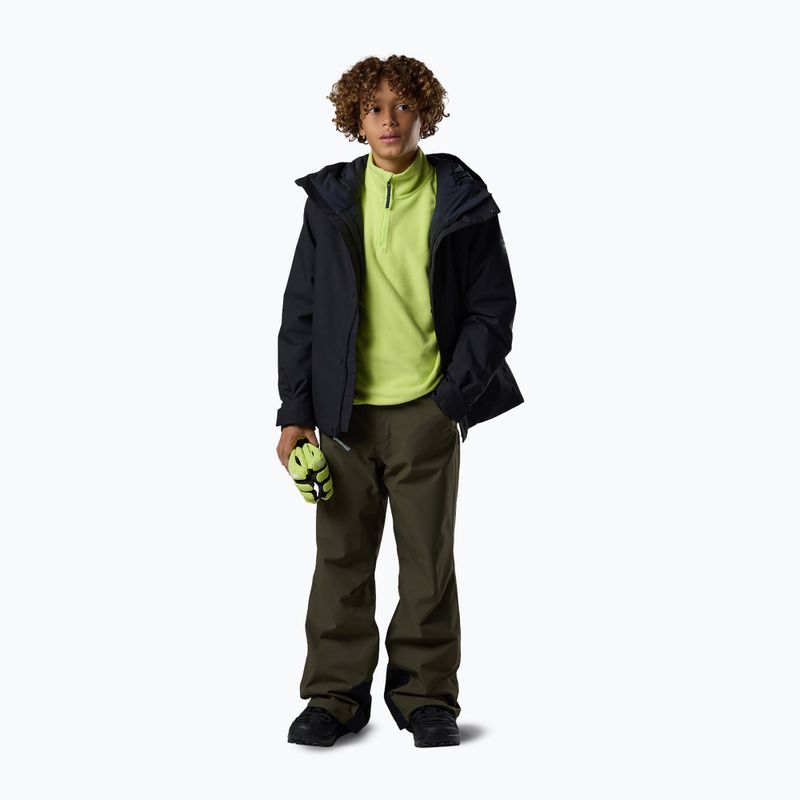 Detská fleecová mikina Rossignol Quarter Zip Polar Fleece wild lime 3