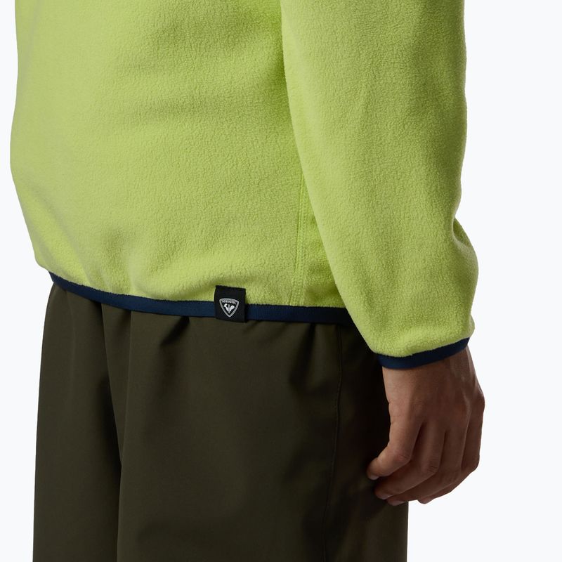 Detská fleecová mikina Rossignol Quarter Zip Polar Fleece wild lime 8