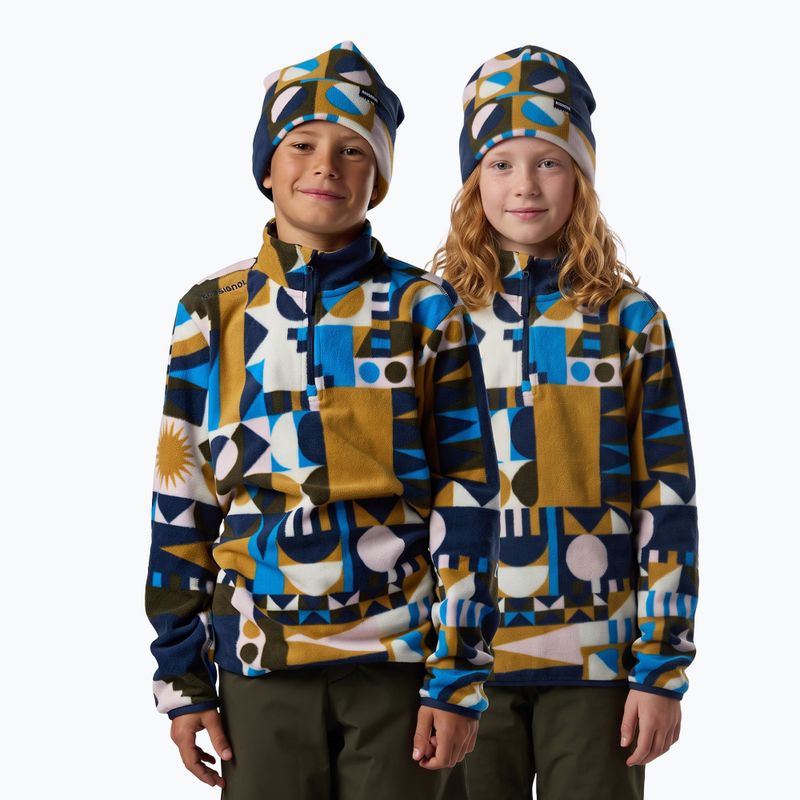 Detská fleecová mikina Rossignol Quarter Zip Polar Fleece jr potpourri dazzle blue