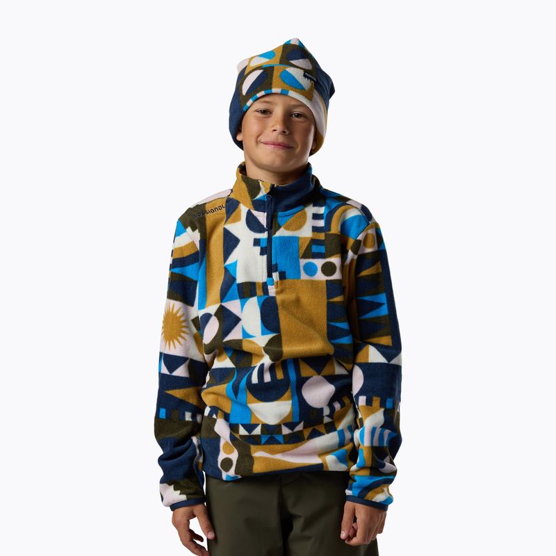 Detská fleecová mikina Rossignol Quarter Zip Polar Fleece jr potpourri dazzle blue 2