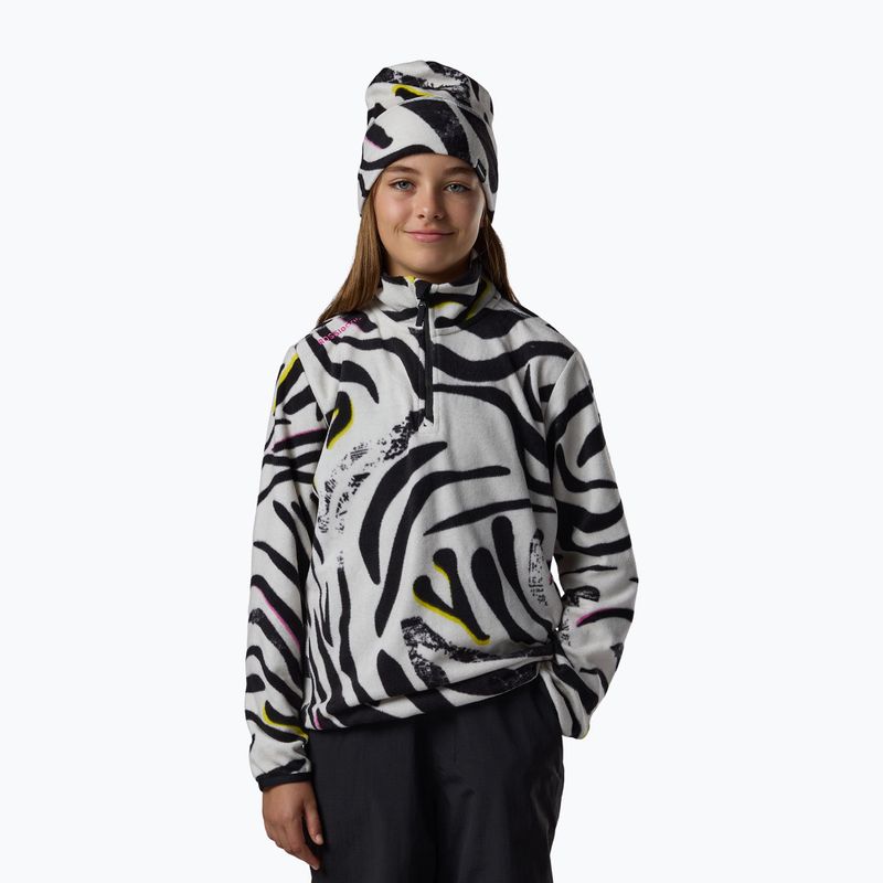 Detská fleecová mikina Rossignol Quarter Zip Polar Fleece savage black 2