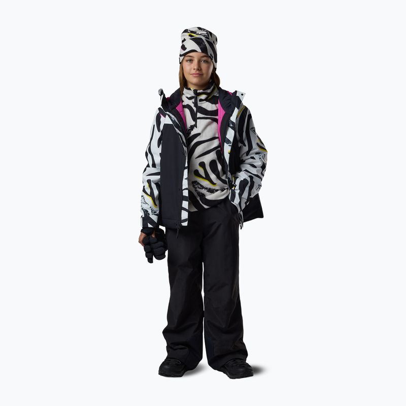 Detská fleecová mikina Rossignol Quarter Zip Polar Fleece savage black 3