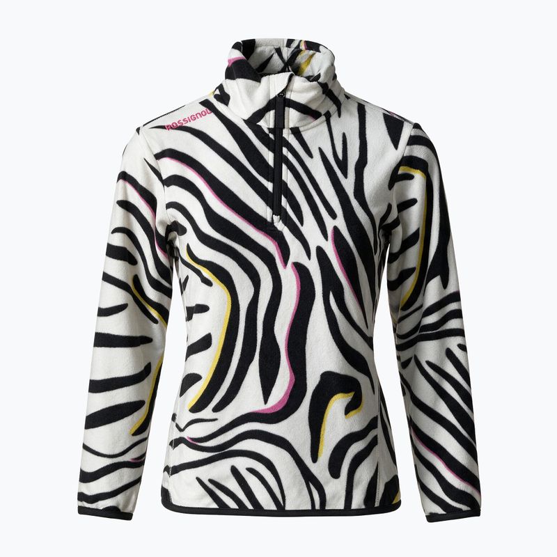 Detská fleecová mikina Rossignol Quarter Zip Polar Fleece savage black 8