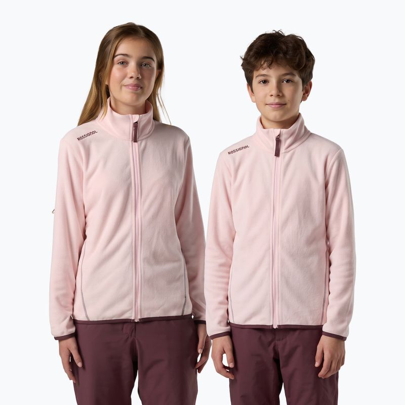 Detská fleecová mikina Rossignol Polar Fleece pale lilac