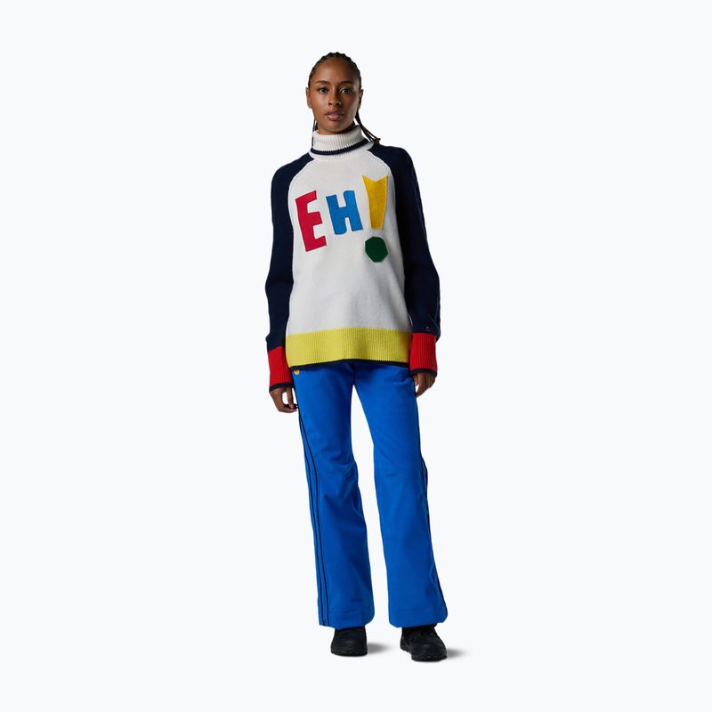 Dámsky sveter Rossignol JCC Graphic Turtle Neck white 2