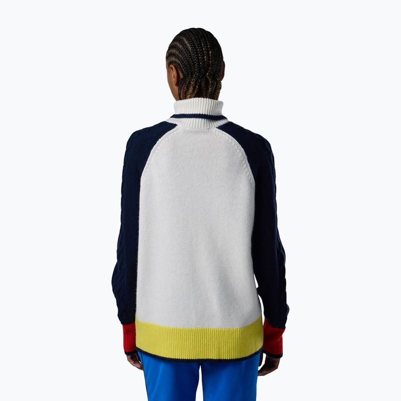 Dámsky sveter Rossignol JCC Graphic Turtle Neck white 3