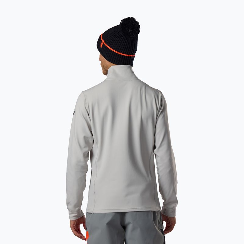 Pánska mikina Rossignol Hero Stretch Fleece light grey 3