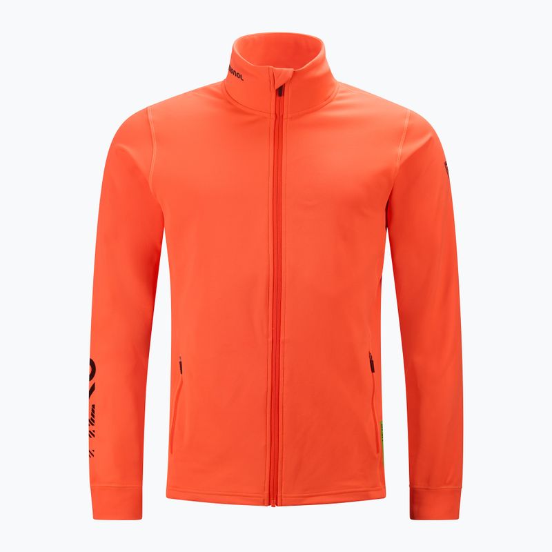 Pánska mikina Rossignol Hero Stretch Fleece neon red 7