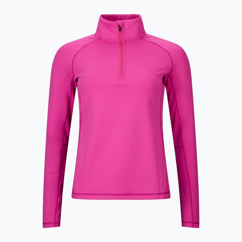 Dámska fleecová mikina Rossignol Mid Layer Stretch Half Zip electric fuchsia 6