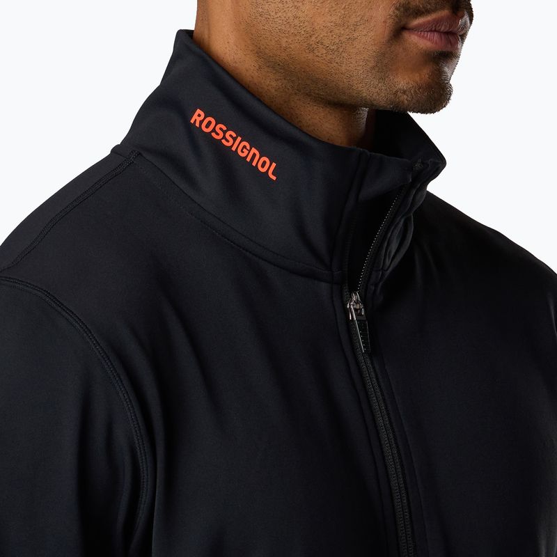 Pánska mikina Rossignol Hero Stretch Fleece black 5