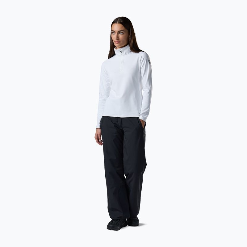 Dámska fleecová mikina Rossignol Mid Layer Stretch Half Zip white 2