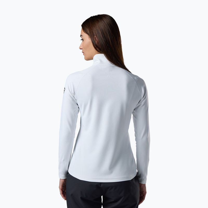 Dámska fleecová mikina Rossignol Mid Layer Stretch Half Zip white 3
